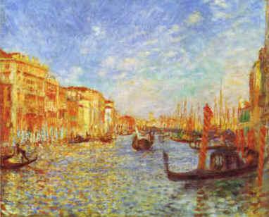 Pierre Renoir Grand Canal, Venice Germany oil painting art